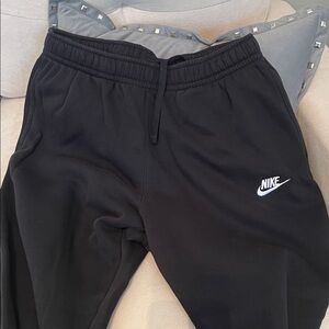 Nike Black Joggers with Logo